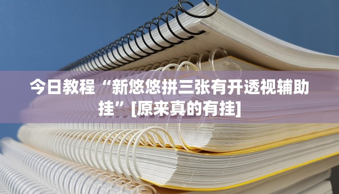 今日教程“新永和大厅透视软件”其实确实有挂