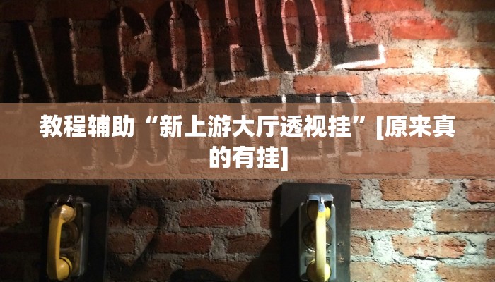 教程辅助“新上游大厅透视挂”[原来真的有挂]