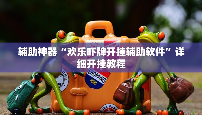 辅助神器“欢乐吓牌开挂辅助软件”详细开挂教程