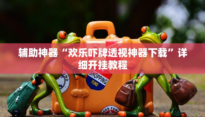 辅助神器“欢乐吓牌透视神器下载”详细开挂教程