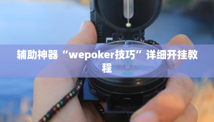 辅助神器“wepoker技巧”详细开挂教程