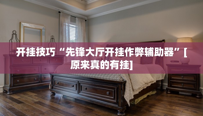 开挂技巧“先锋大厅开挂作弊辅助器”[原来真的有挂]