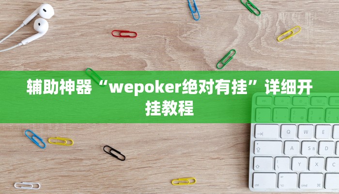 辅助神器“wepoker绝对有挂”详细开挂教程