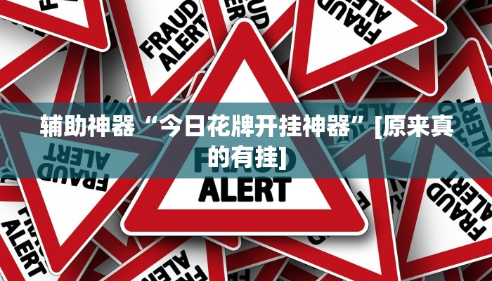 辅助神器“今日花牌开挂神器”[原来真的有挂]