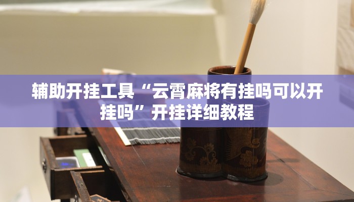 辅助开挂工具“云霄麻将有挂吗可以开挂吗”开挂详细教程