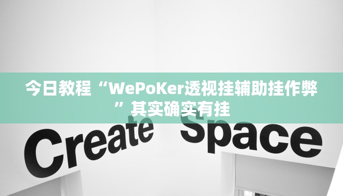 今日教程“WePoKer透视挂辅助挂作弊”其实确实有挂