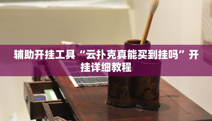 辅助开挂工具“云扑克真能买到挂吗”开挂详细教程