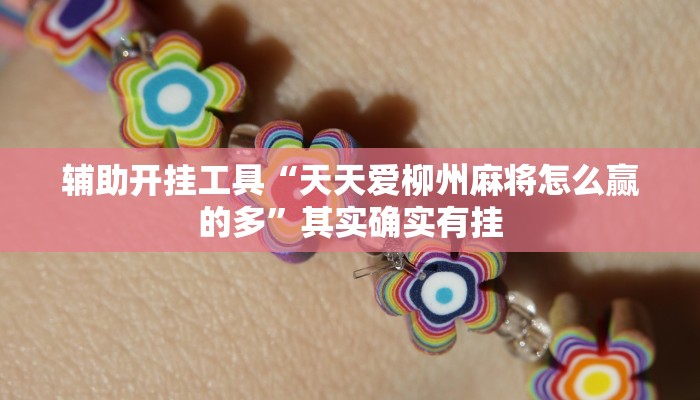 辅助开挂工具“天天爱柳州麻将怎么赢的多”其实确实有挂