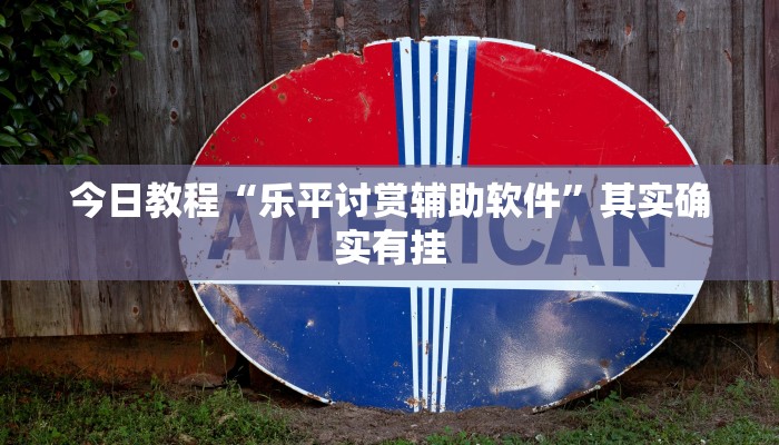 今日教程“乐平讨赏辅助软件”其实确实有挂