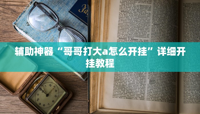 辅助神器“哥哥打大a怎么开挂”详细开挂教程