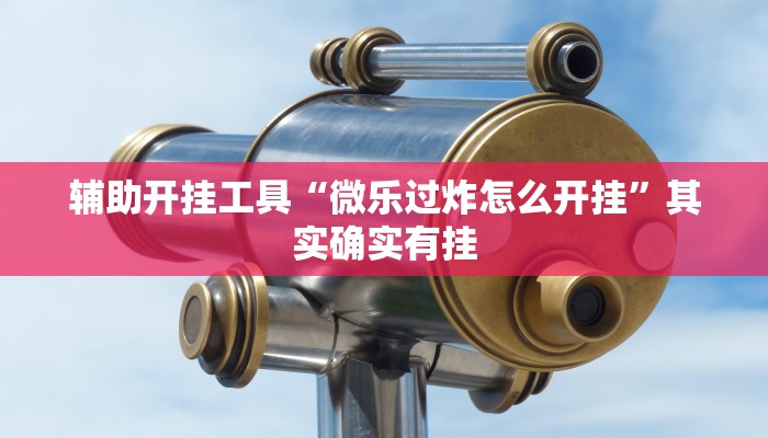 辅助开挂工具“微乐过炸怎么开挂”其实确实有挂