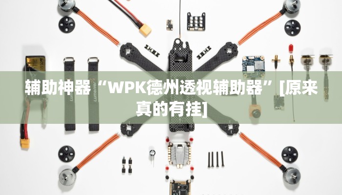 辅助神器“WPK德州透视辅助器”[原来真的有挂]