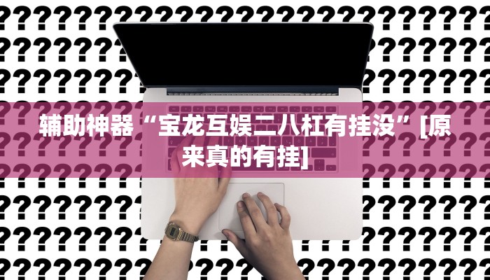 辅助神器“宝龙互娱二八杠有挂没”[原来真的有挂]