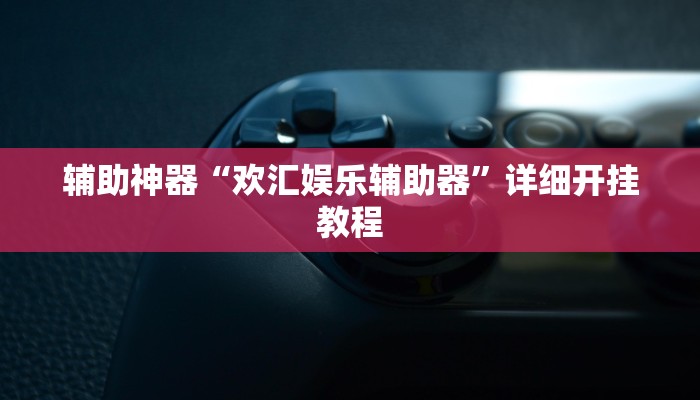 辅助神器“欢汇娱乐辅助器”详细开挂教程