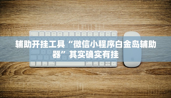 辅助开挂工具“微信小程序白金岛辅助器”其实确实有挂