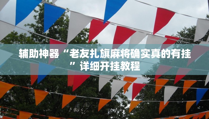 辅助神器“老友扎旗麻将确实真的有挂”详细开挂教程