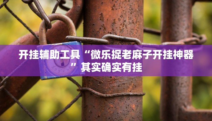 开挂辅助工具“微乐捉老麻子开挂神器”其实确实有挂 开挂辅助工具“微乐捉老麻子开挂神器”其实确实有挂