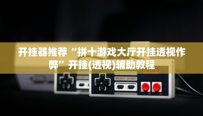 开挂器推荐“拼十游戏大厅开挂透视作弊”开挂(透视)辅助教程