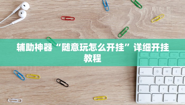 辅助神器“随意玩怎么开挂”详细开挂教程