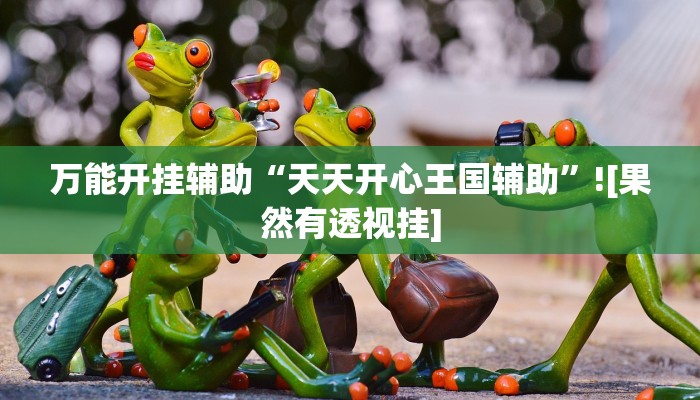 万能开挂辅助“天天开心王国辅助”![果然有透视挂]