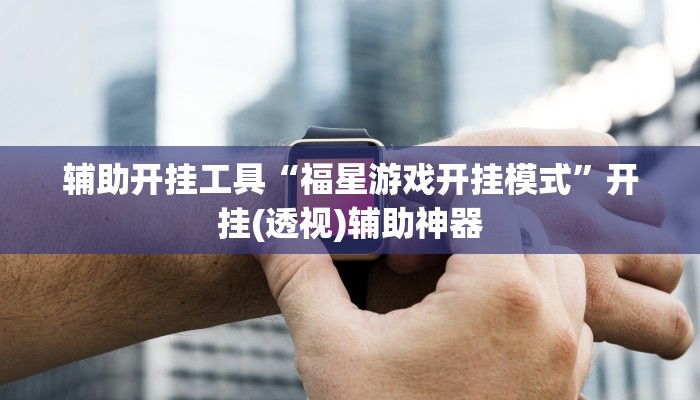 辅助开挂工具“福星游戏开挂模式”开挂(透视)辅助神器