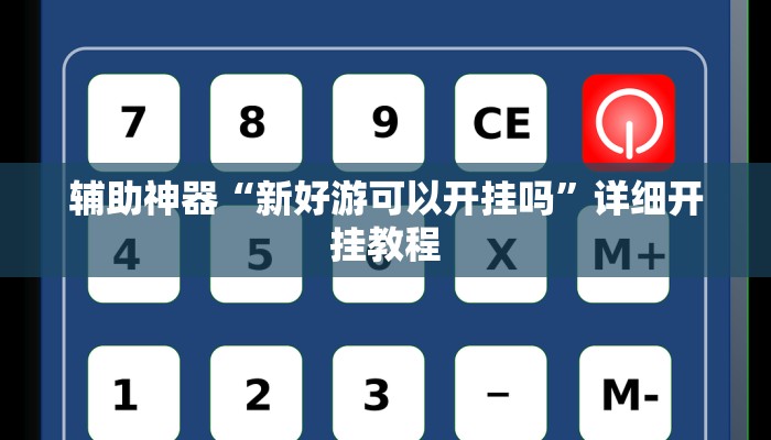辅助神器“新好游可以开挂吗”详细开挂教程