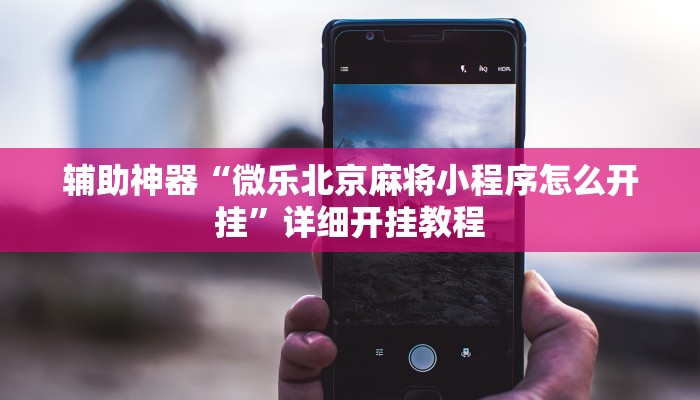 辅助神器“微乐北京麻将小程序怎么开挂”详细开挂教程