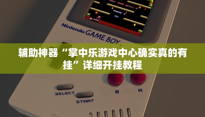 辅助神器“掌中乐游戏中心确实真的有挂”详细开挂教程