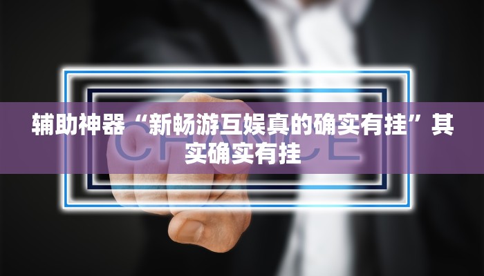 辅助神器“新畅游互娱真的确实有挂”其实确实有挂