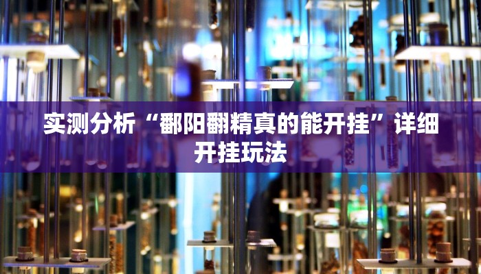 实测分析“鄱阳翻精真的能开挂”详细开挂玩法