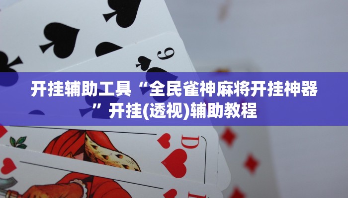 开挂辅助工具“开心联盟透视工具”开挂(透视)辅助教程