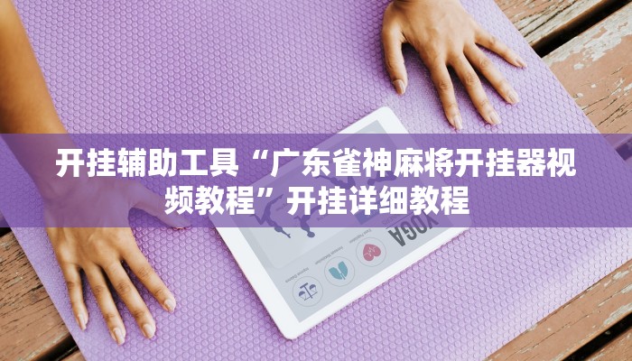 开挂辅助工具“广东雀神麻将开挂器视频教程”开挂详细教程