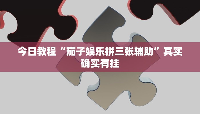 今日教程“茄子娱乐拼三张辅助”其实确实有挂