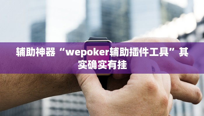 辅助神器“wepoker辅助插件工具”其实确实有挂