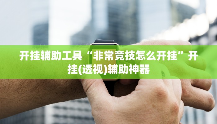 开挂辅助工具“非常竞技怎么开挂”开挂(透视)辅助神器