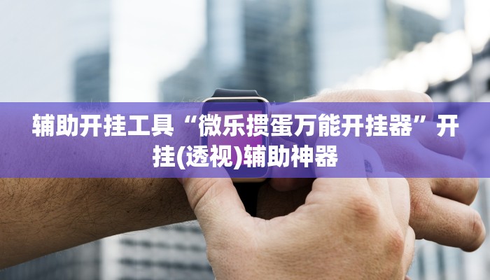 辅助开挂工具“微乐掼蛋万能开挂器”开挂(透视)辅助神器