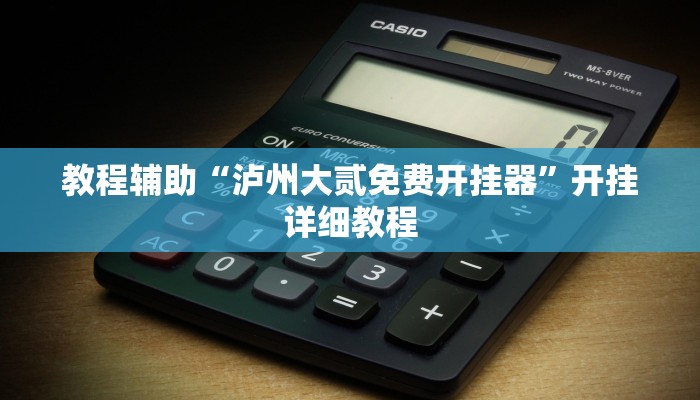 教程辅助“泸州大贰免费开挂器”开挂详细教程