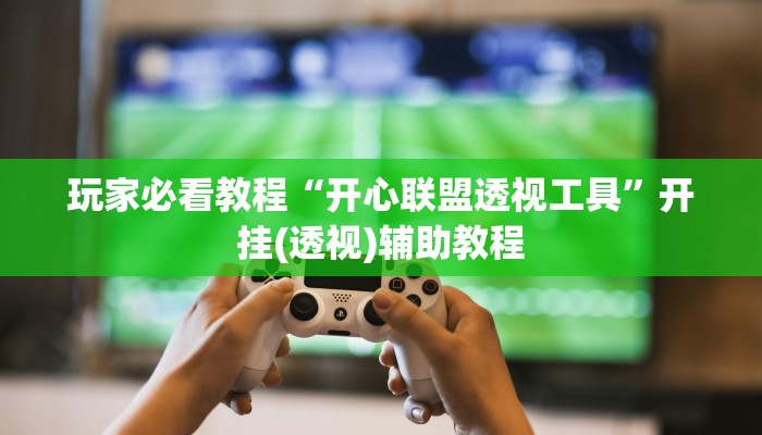 玩家必看教程“开心联盟透视工具”开挂(透视)辅助教程