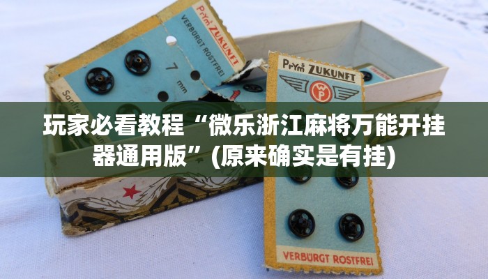 玩家必看教程“微乐浙江麻将万能开挂器通用版”(原来确实是有挂)