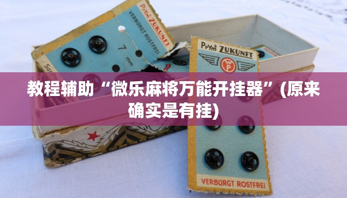 教程辅助“微乐麻将万能开挂器”(原来确实是有挂)