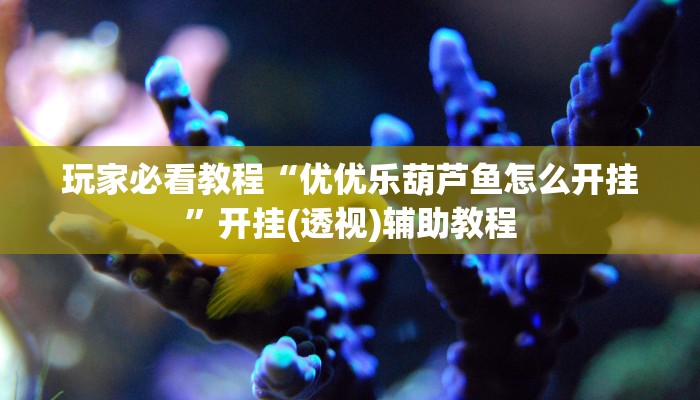 玩家必看教程“优优乐葫芦鱼怎么开挂”开挂(透视)辅助教程