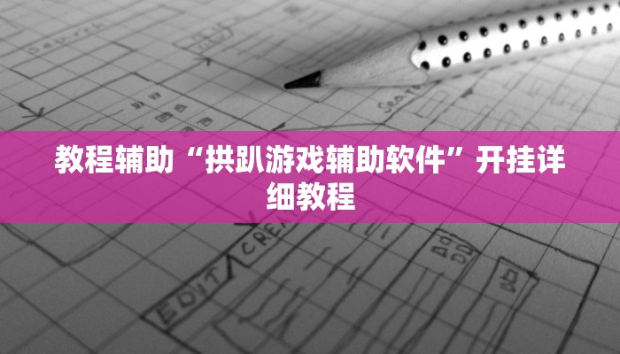 教程辅助“拱趴游戏辅助软件”开挂详细教程