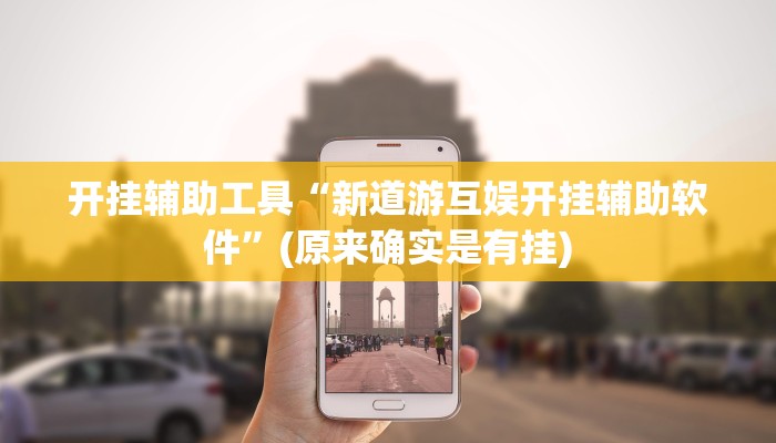 开挂辅助工具“新道游互娱开挂辅助软件”(原来确实是有挂)