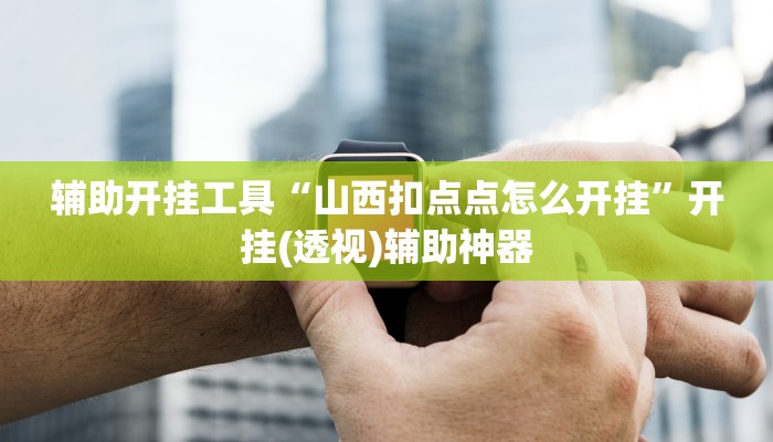 辅助开挂工具“山西扣点点怎么开挂”开挂(透视)辅助神器