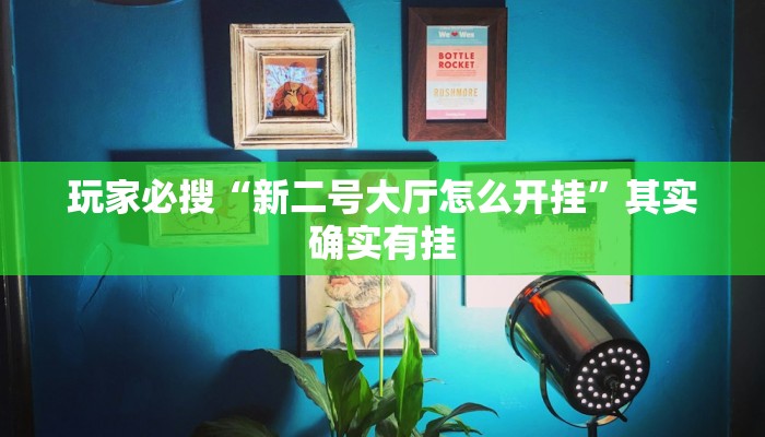 玩家必搜“新二号大厅怎么开挂”其实确实有挂