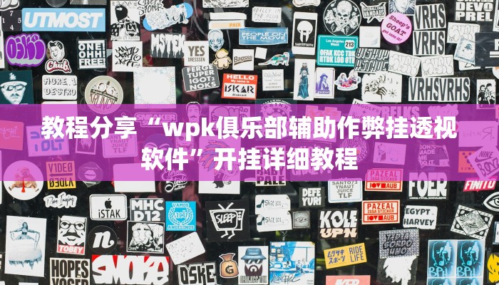 教程分享“wpk俱乐部辅助作弊挂透视软件”开挂详细教程