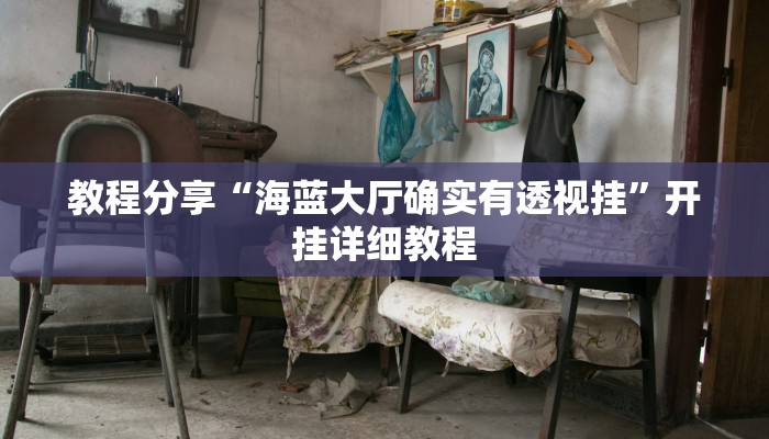 教程分享“海蓝大厅确实有透视挂”开挂详细教程