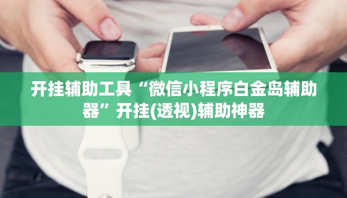 开挂辅助工具“微信小程序白金岛辅助器”开挂(透视)辅助神器